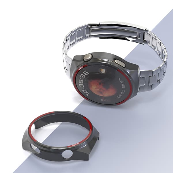 INF PC-kotelo näytönsuojalla Huawei Watch 4 Prolle