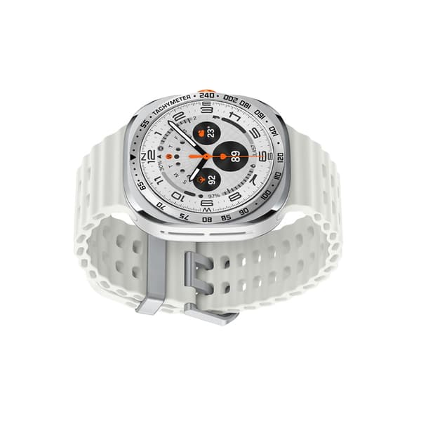 INF Ruostumattomasta teräksestä valmistettu kehys Samsung Galaxy Watch Ultra -kellolle 0