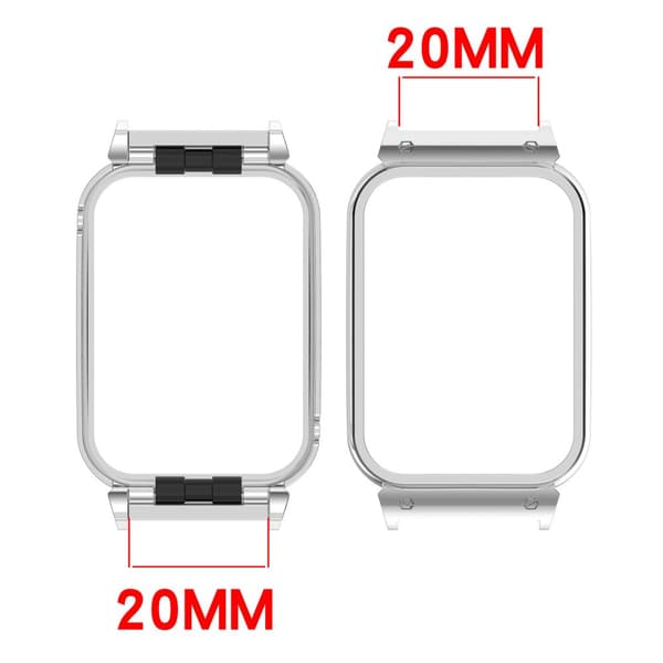 INF Klockram för Xiaomi Band 8 Pro - 20MM metallram