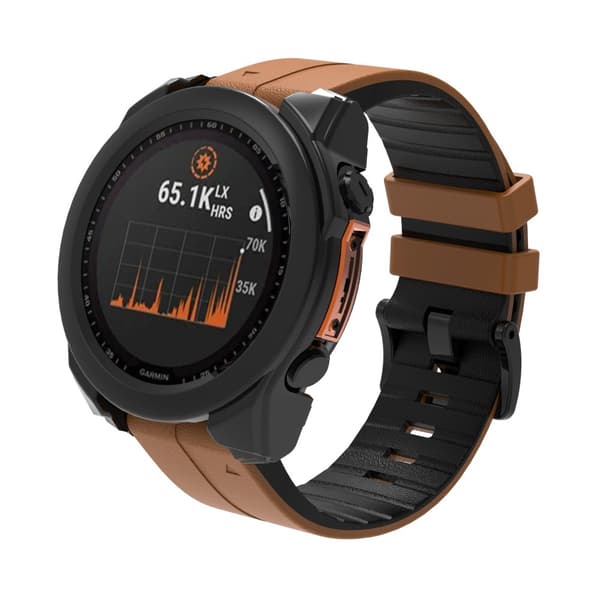 Kellon suojakotelo Garmin Fenix 8:lle - musta 0