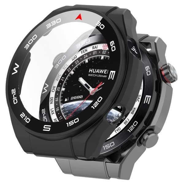 INF Suojakotelo Huawei Watch Ultimatelle - Integroitu kuori ja kotelo hopeaa