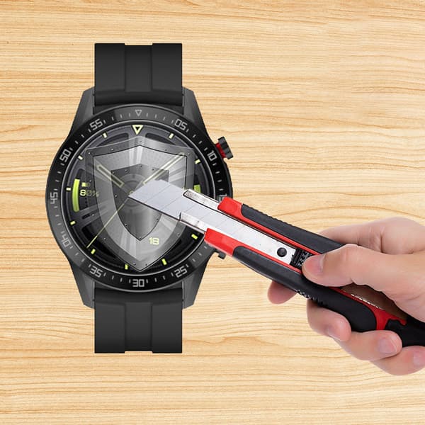 INF Rund Smartwatch skærmbeskytter, 2-pak