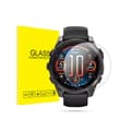 Miniatyrbilde 1 av 4: INF Garmin Fenix skjermbeskytter i høy aluminium herdet glass (2-pack) Garmin Fenix 8 43mm