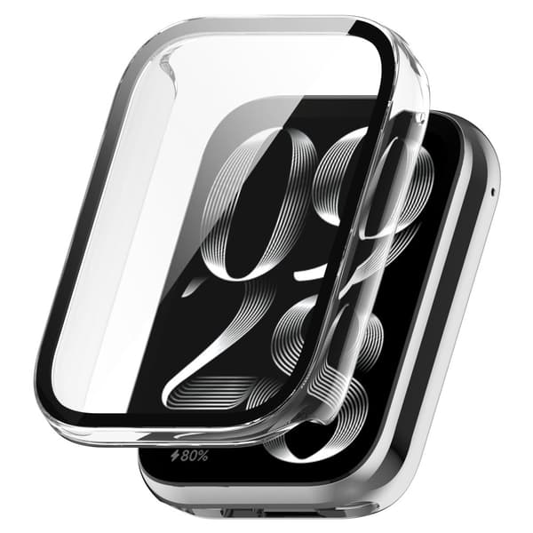 INF Skyddsskal Xiaomi Smart Band 9 Pro Heltäckande Skal med Härdat Glas