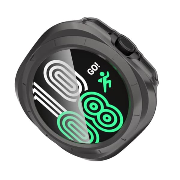 INF 2-i-1 Skærmbeskyttelse til Samsung Watch 7 Ultra Titanium grå