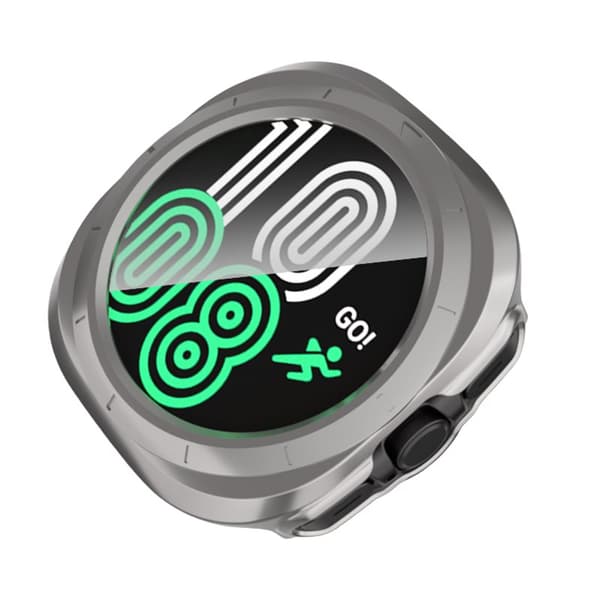 INF 2-i-1 Skærmbeskyttelse til Samsung Watch 7 Ultra titanium guld