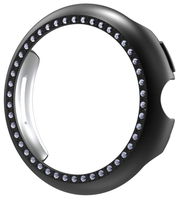 INF Google Pixel Watch 3 -kotelo, PC ja tekojalokivisuojakuori