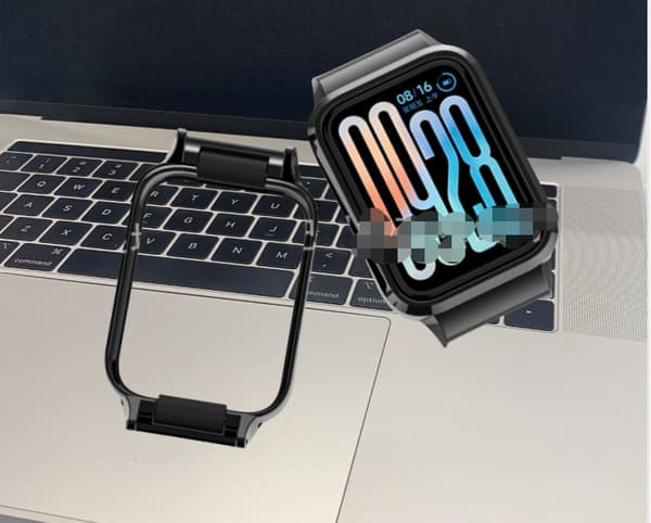 INF Beskyttelsescover til Xiaomi Band 9 Pro Sort