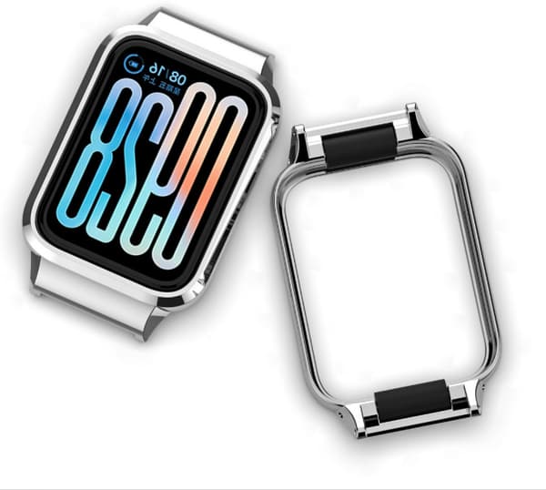 INF Skyddsfodral för Xiaomi Band 9 Pro Silver