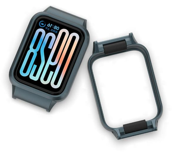 INF Beskyttelsescover til Xiaomi Band 9 Pro Grå