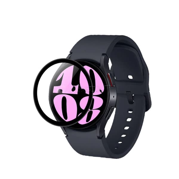 INF 3D-böjd mjuk filmskärmsskydd för Samsung Watch 6 (2-pack) 40 mm