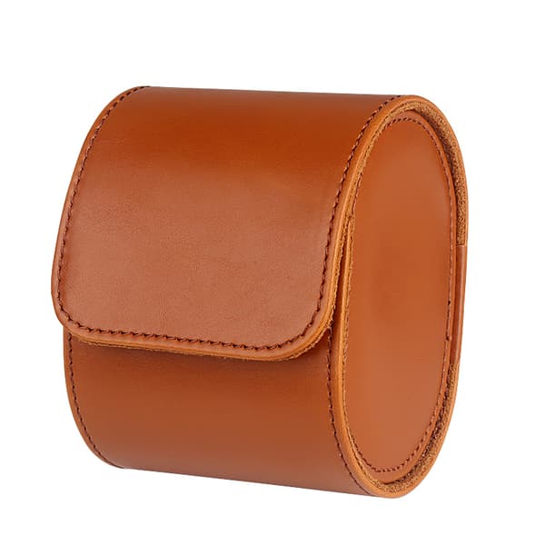 Elegant klokkeboks i PU-skinn for oppbevaring og reise