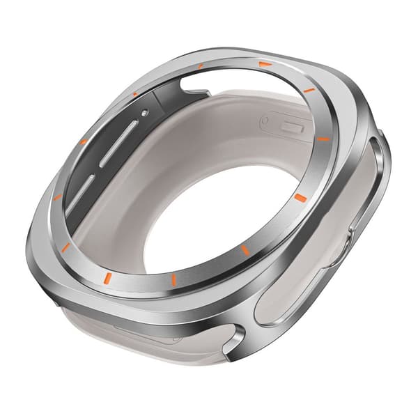 INF Samsung Galaxy Watch 7 Ultra Metal Case, Titanium Orange
