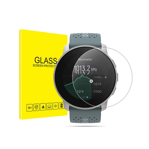 INF SUUNTO 9 PEAK skjermbeskytter, 2-pakning herdet glass