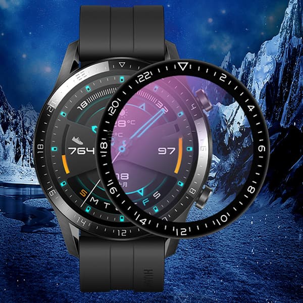 INF 3D-böjt skärmskydd för Huawei Watch GT2 42mm - 2-pack