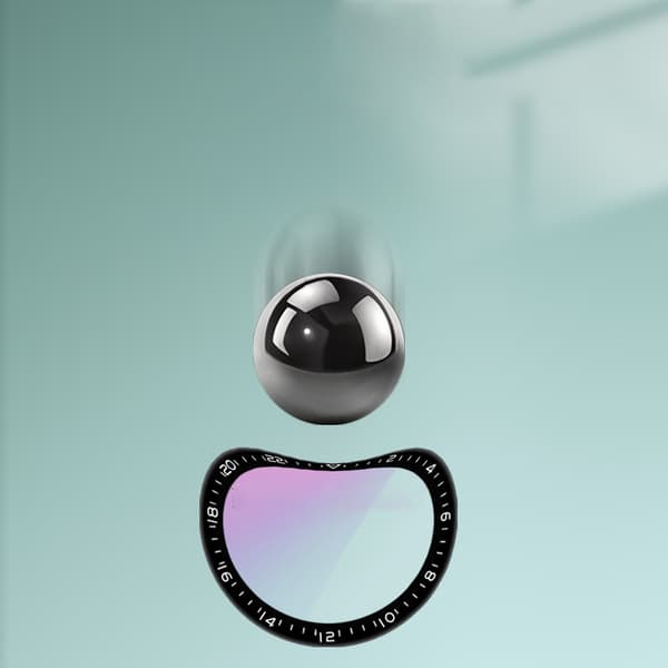 INF 3D Buet Skærmbeskytter til Huawei Watch GT2 46mm - Sort
