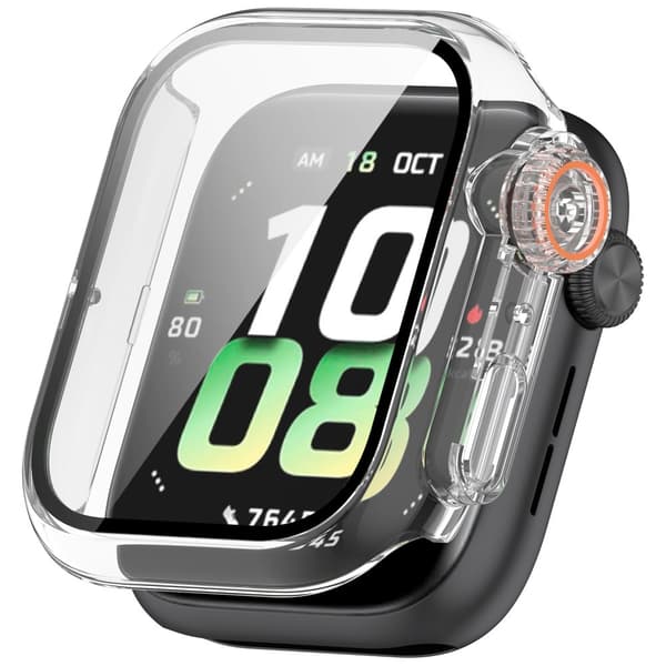 INF Skyddsfodral till Honor Watch 5 med skärmskydd i härdat glas
