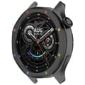 Miniatyrbild 2 av 4: Svart regnbågsfärgad ring för Xiaomi Mi Watch S4/S3 - Rostfritt stål med skärmskydd i härdat glas
