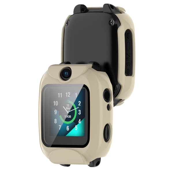INF Elfenbenshvit beskyttelsesdeksel til Xplora XGO2 Smartwatch