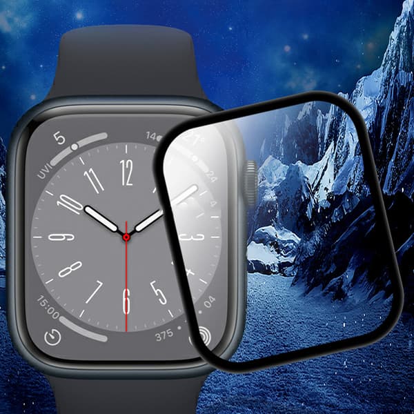 INF 3D-böjt skärmskydd i mjuk film för Apple Watch Series 8