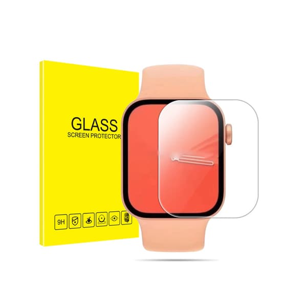 INF Kristallklart skärmskydd för Apple Watch Series 7 45mm [5-pack]