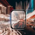 Miniatyrbild 3 av 4: INF 3D-böjd skärmskydd i mjuk film för Redmi Watch 2 Lite - Svart (2-pack)