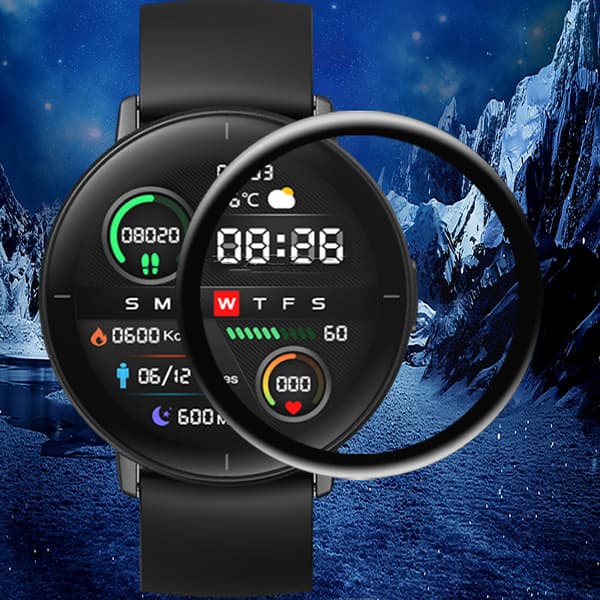 INF 3D-böjt skärmskydd för Mibro Lite Smartwatch (2-pack)