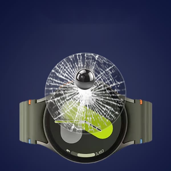 INF 2-pak skærmbeskyttere til Samsung Galaxy Watch 7 44mm, HD Clear hærdet glas