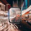 Miniatyrbild 3 av 4: INF 3D-böjt skärmskydd för Xiaomi Band 7 Pro - 2-pack