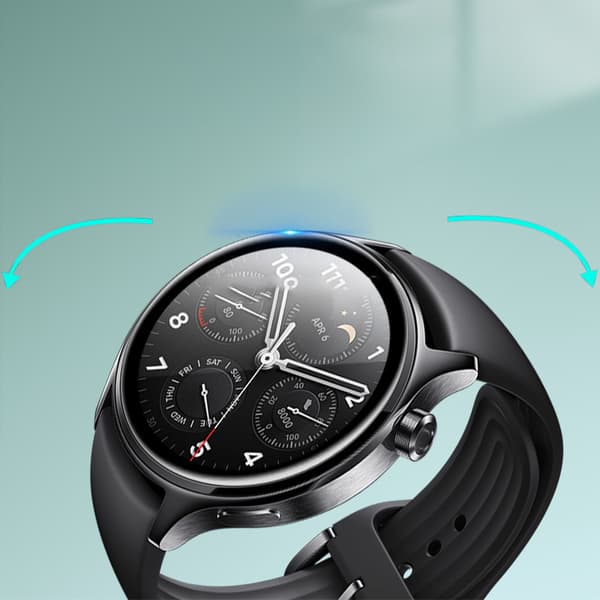 INF PMMA Full Glue Skärmskydd för Xiaomi Watch S1 Pro (2-pack)