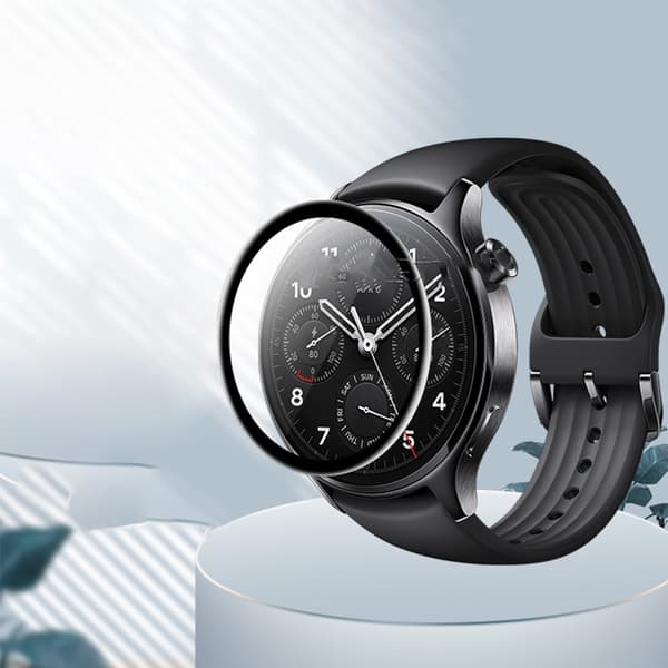 INF PMMA Full Glue Skärmskydd för Xiaomi Watch S1 Pro (2-pack)