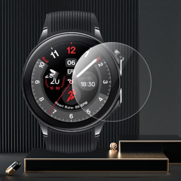 INF OnePlus Watch 2 skärmskydd (internationell version) - 2-pack