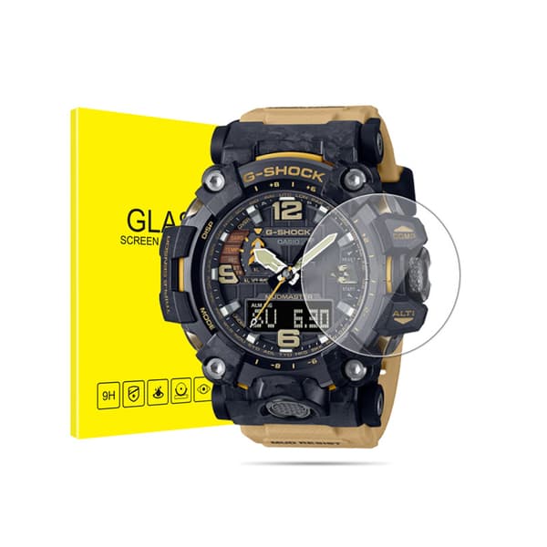 INF Krystalklar urskærm til Casio GWG-2000 - 2 stk.