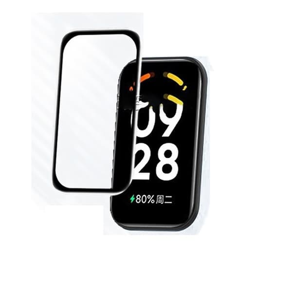 INF 3D Buet Skærmbeskytter i Blød Film til Xiaomi Mi Band 9 Active (2-pak)