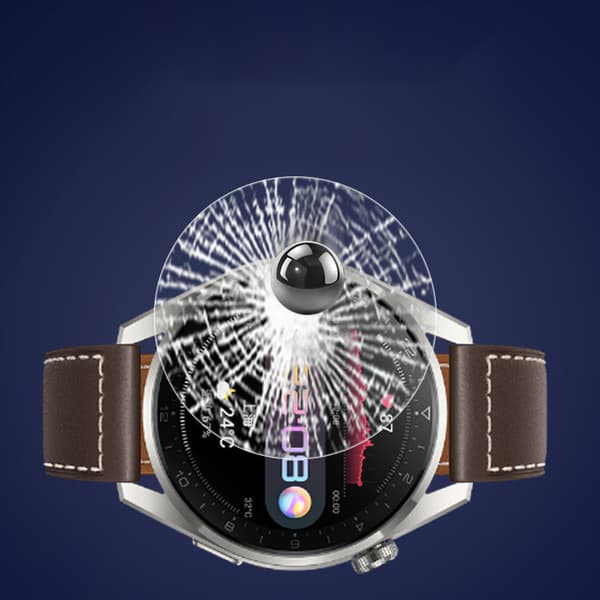 INF HD-skärmskydd för Huawei Watch 3 Pro New - Tempererat glas, 2-pack