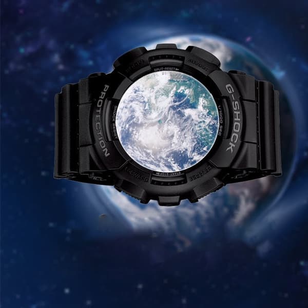 INF 2-Pack skärmskydd i härdat glas för Casio GA100 klocka, UV-skydd