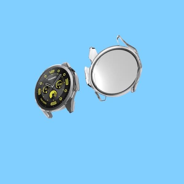 INF Huawei GT4 41MM karkaistua lasia oleva näytönsuojakotelo Musta
