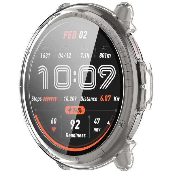 INF Beskyttende deksel til Amazfit Active2 med integrert skjermbeskytter