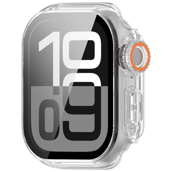 INF Skyddsfodral för Apple Watch - Hård PC & Härdat Glas