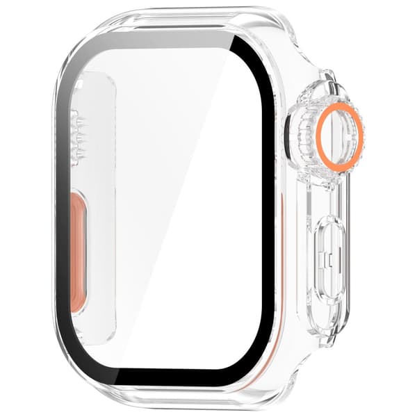 INF Skyddsfodral för Apple Watch - Hård PC & Härdat Glas