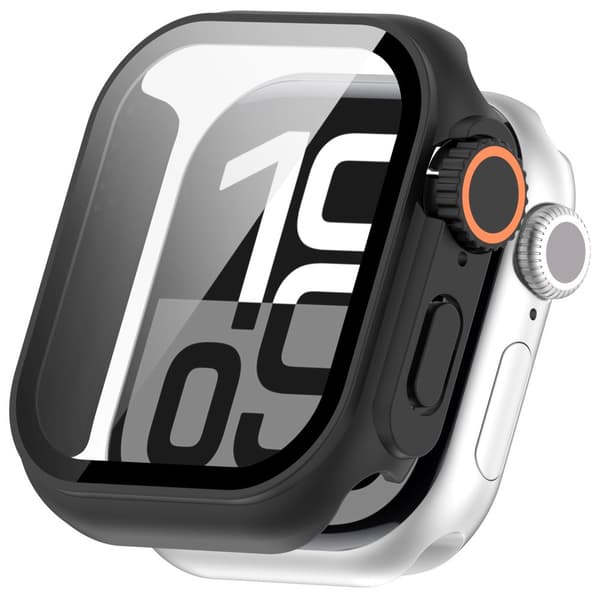 INF Skyddsfodral för Apple Watch - Hård PC & Härdat Glas
