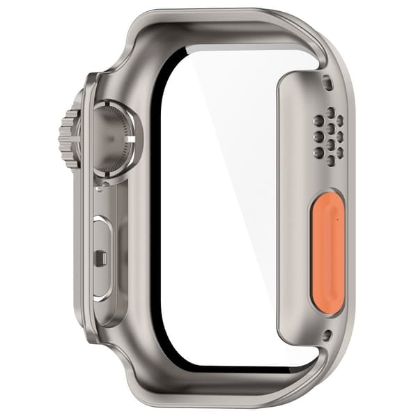 INF Beskyttelsescover til Apple Watch - Hård PC & Hærdet Glas