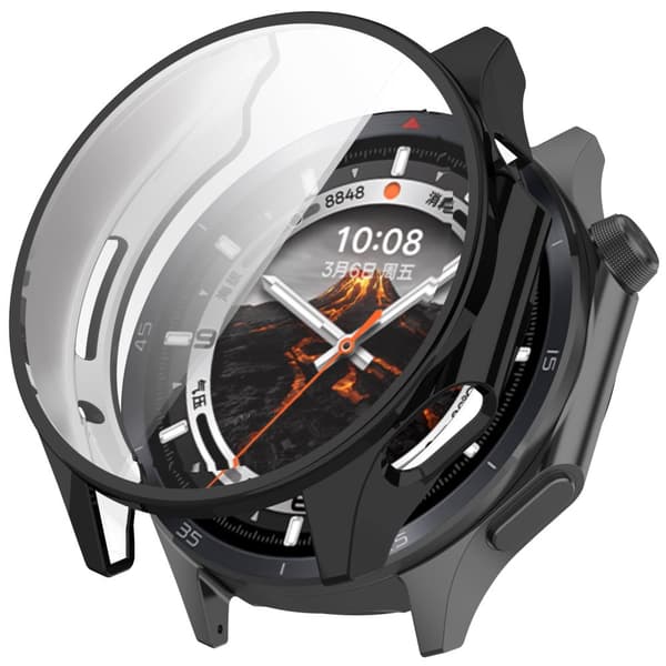 INF Elektroplettert Gunmetal TPU-deksel til Oppo Watch X2/OnePlus Watch 3
