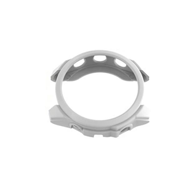 INF TPU-fodral med vit läderstruktur för Garmin Fenix 8 47MM