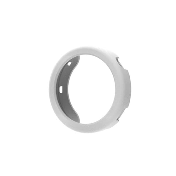 INF Valkoinen nahkatekstiilinen TPU-kotelo Huawei GT5 46MM:lle