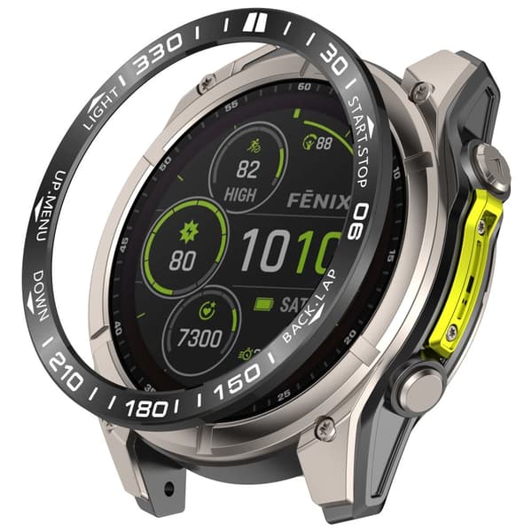 INF Rustfri stålramme til Garmin Fenix 8 Flerfarvet 4Model 4