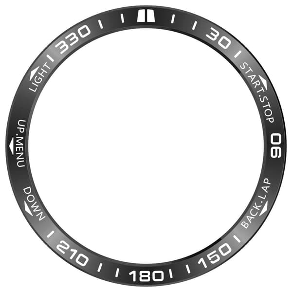 INF Ruostumattomasta teräksestä valmistettu kehys Garmin Fenix 8:lle Monivärinen 4Model 3