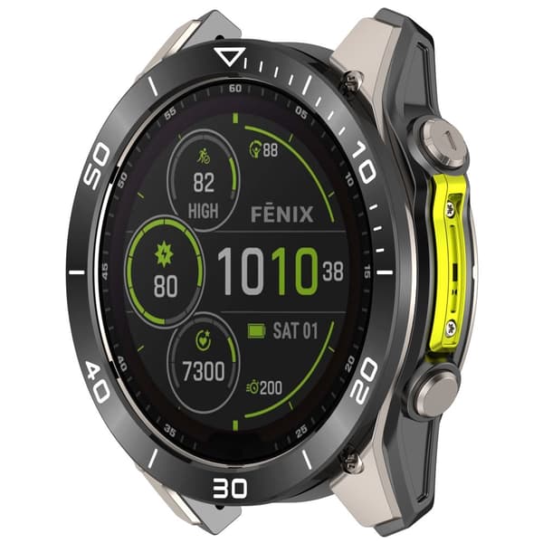 INF Garmin Tactix 8 Solar Smartwatch Stålram - Svart