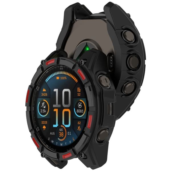 INF Garmin Tactix 8 Case: Beskyttende Bumper til Fenix 8 AMOLED