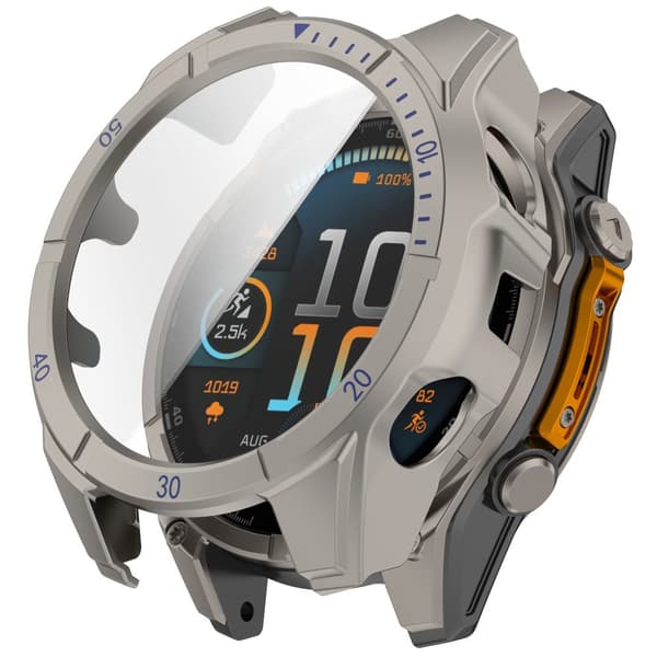 INF Garmin Tactix 8 Solar Edition 51mm Beskyttelsesetui Sort Grå+blått